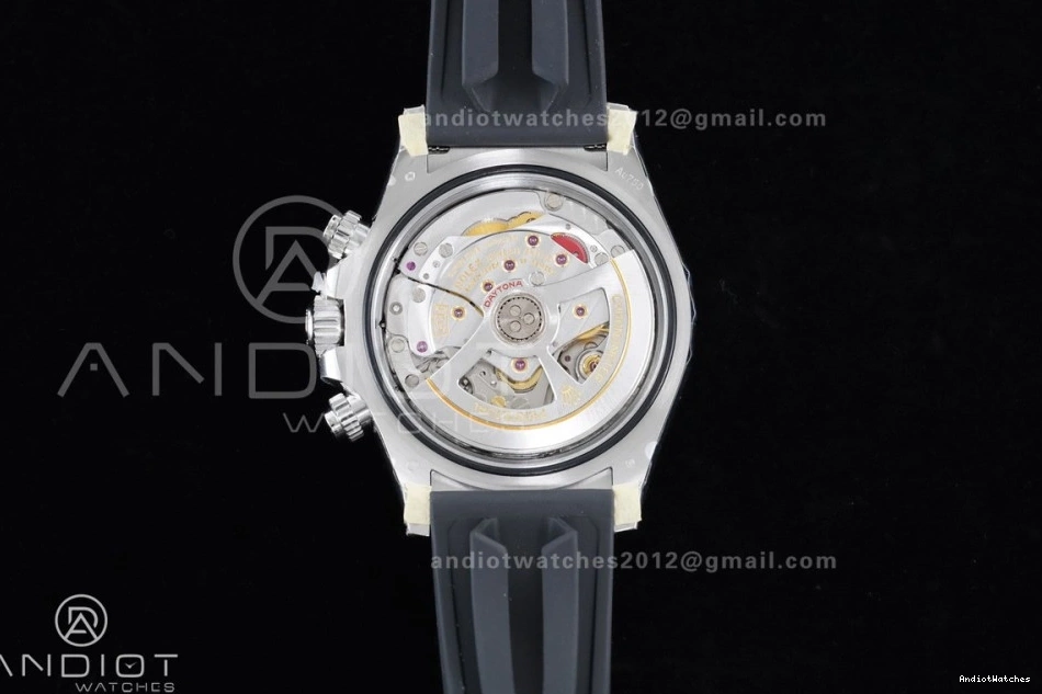 Diamonds SoftTouch Oysterflex Dial Strap Silver 816 Black (Weighted) VS4131 on 1:1 Best V2 126519 VSF Daytona Edition 1103